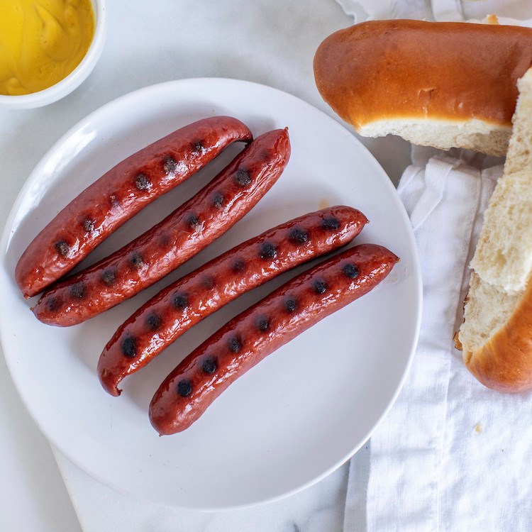 Picture of Fripper's beef hot dogs